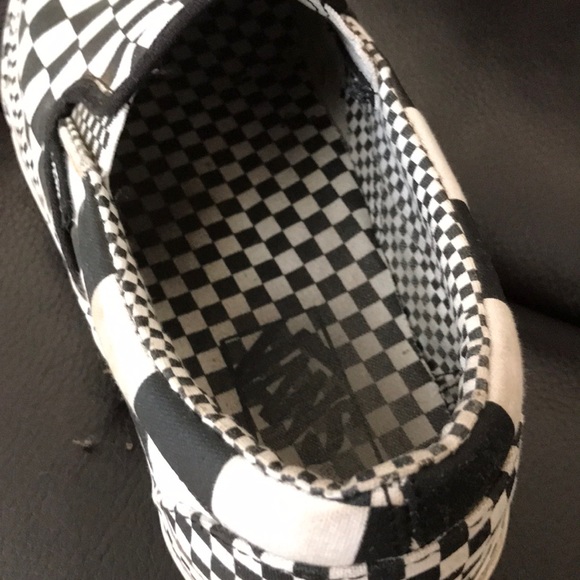 All checkerd vans